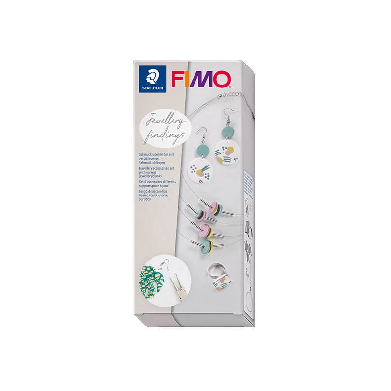 FIMO Jewellery findings  - baze metalice pentru bijuterii, componente pentru bijuterii 2