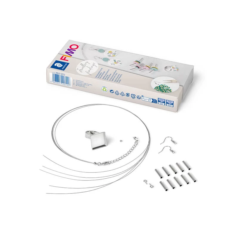 FIMO Jewellery findings  - baze metalice pentru bijuterii, componente pentru bijuterii 2