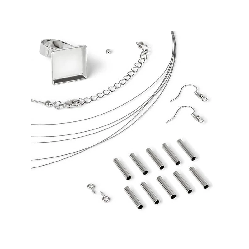 FIMO Jewellery findings  - baze metalice pentru bijuterii, componente pentru bijuterii 2