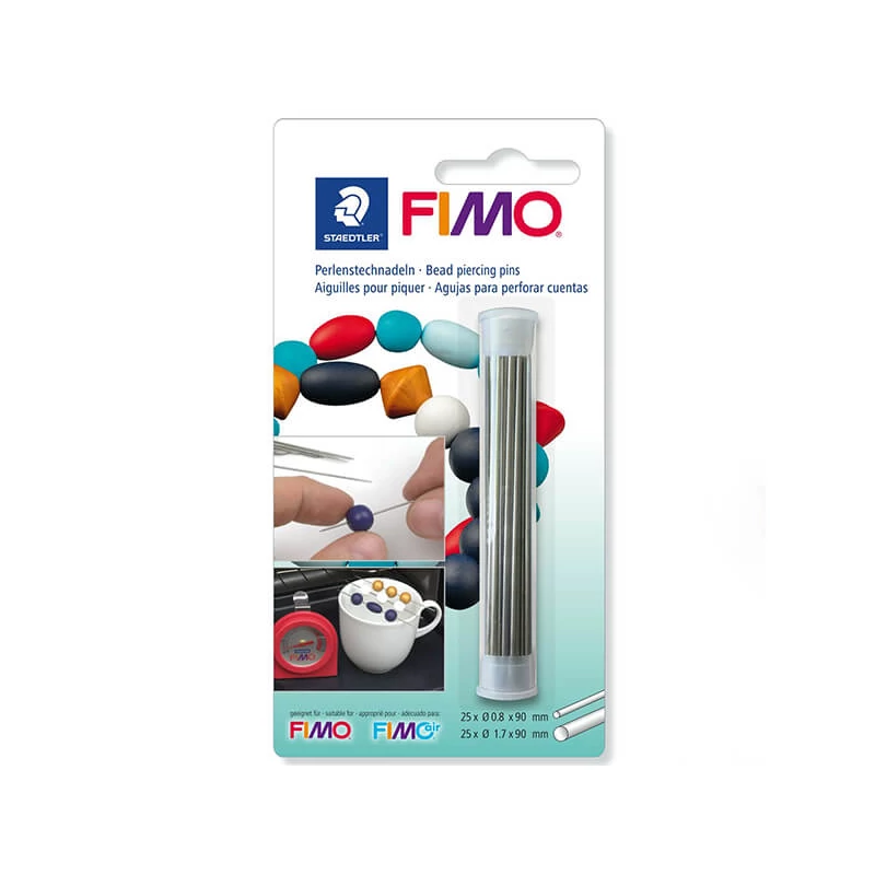 Pin FIMO Pearl, 50 buc