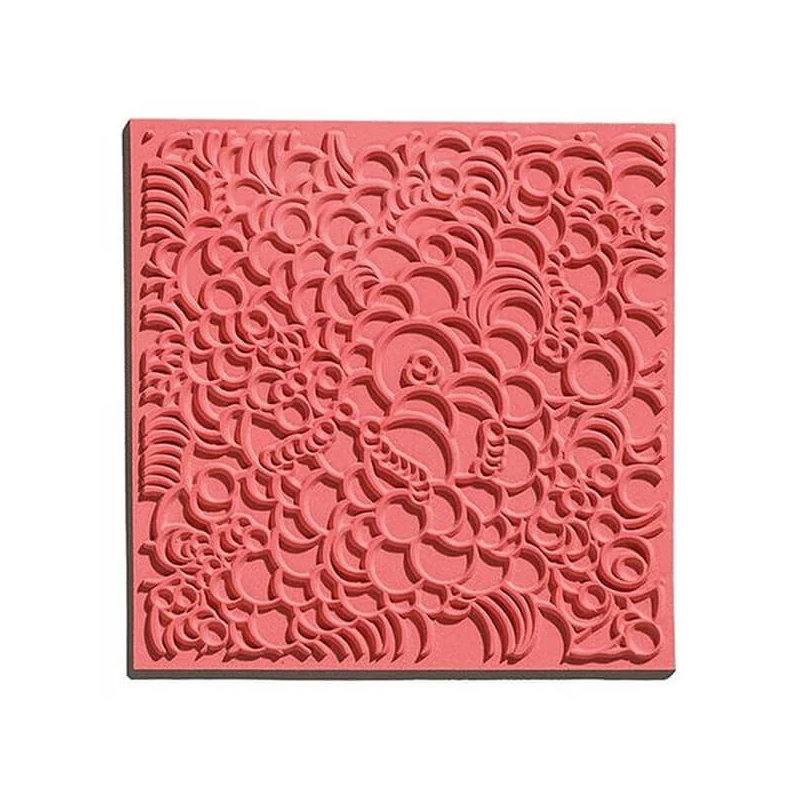 Modelator  suprafață din cauciuc , 9x9 cm - Bubbles