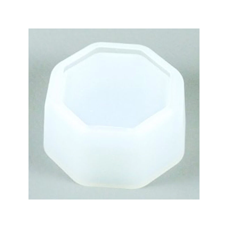 Formă din silicon pentru rasina sintetica - bol, octagonal