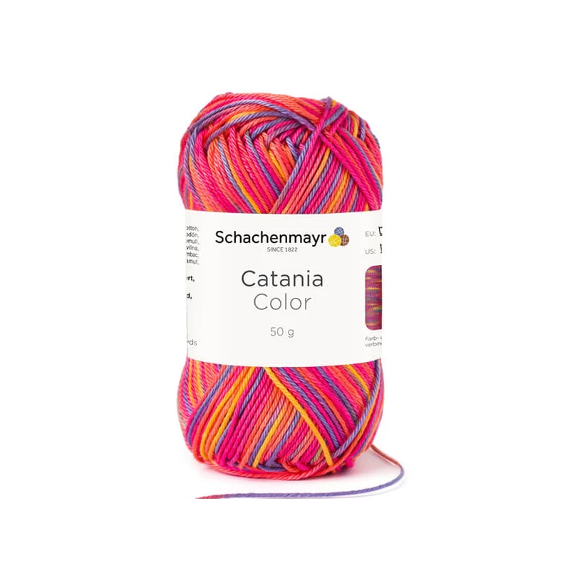 Catania Color pamut fonal, 50 g - 205 szabadság