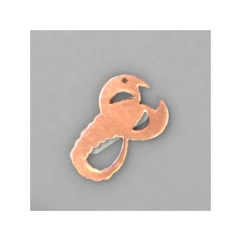 Bază pandativ email din cupru - horoscop, scorpion