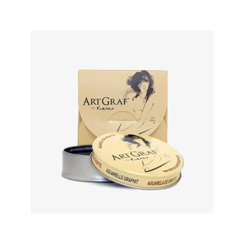 Grafit acuarelă ArtGraf într-o cutie metalică - 20 g