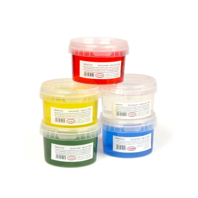 Jeleu de lumânări - transparent, 200 g
