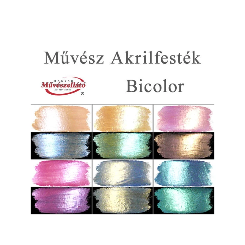 Vopsea acrilică de artist, 250 ml - bicolor, 108, rosu/violet