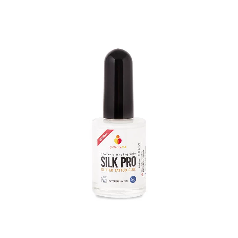Adeziv pentru tatuaje cu sclipici Silk Pro, 16 ml