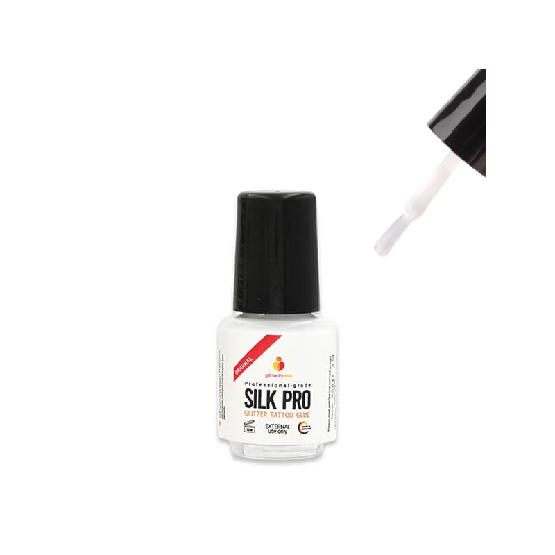 Adeziv pentru tatuaje cu sclipici Silk Pro, 5 ml