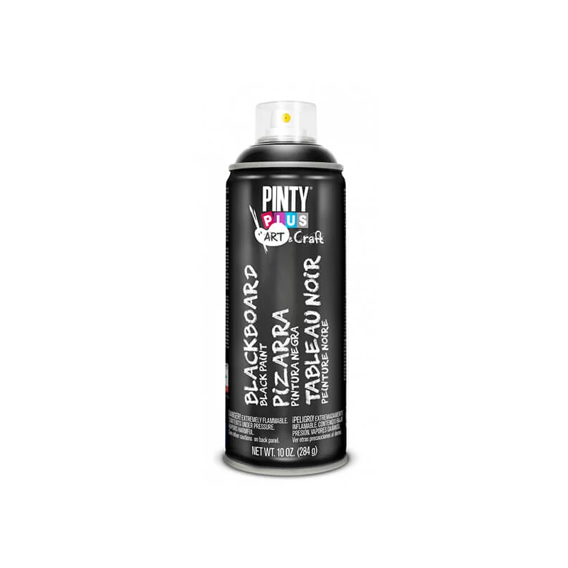 Spray de vopsea Blackboard, Pinty Plus Art, 400 ml - negru