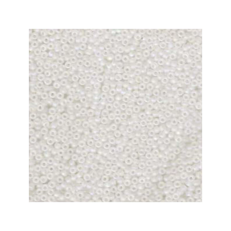 Mărgele de sticlă japoneze Miyuki, mărgele rocailles   11/0 - Matte Transparent Crystal AB