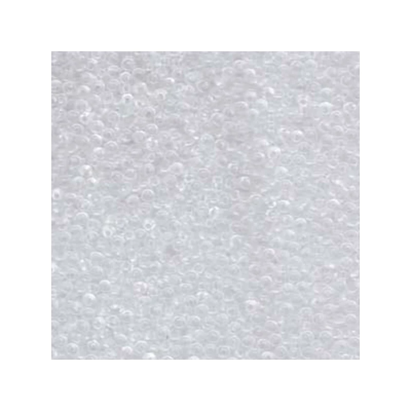 Mărgele de sticlă japoneze Miyuki, mărgele rocailles  11/0 - Crystal