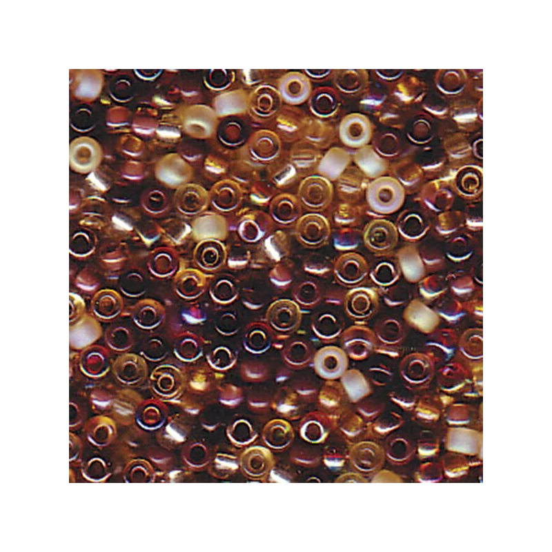 Mărgele de sticlă japoneze Miyuki, mărgele rocailles  11/0 - Mix Wheatberry
