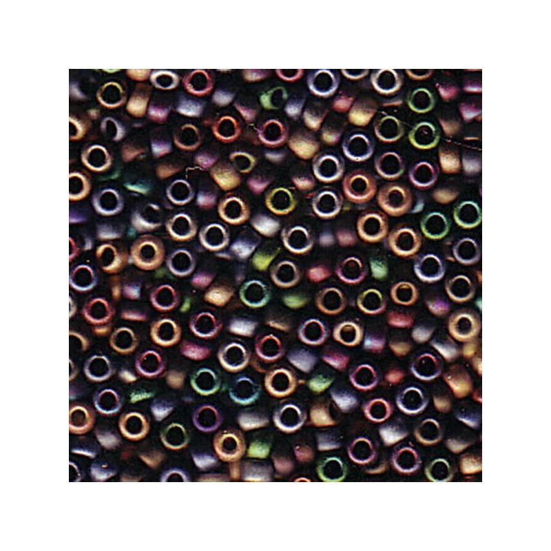 Mărgele de sticlă japoneze Miyuki, mărgele rocailles  11/0 - Mix Matte Heavy Metals