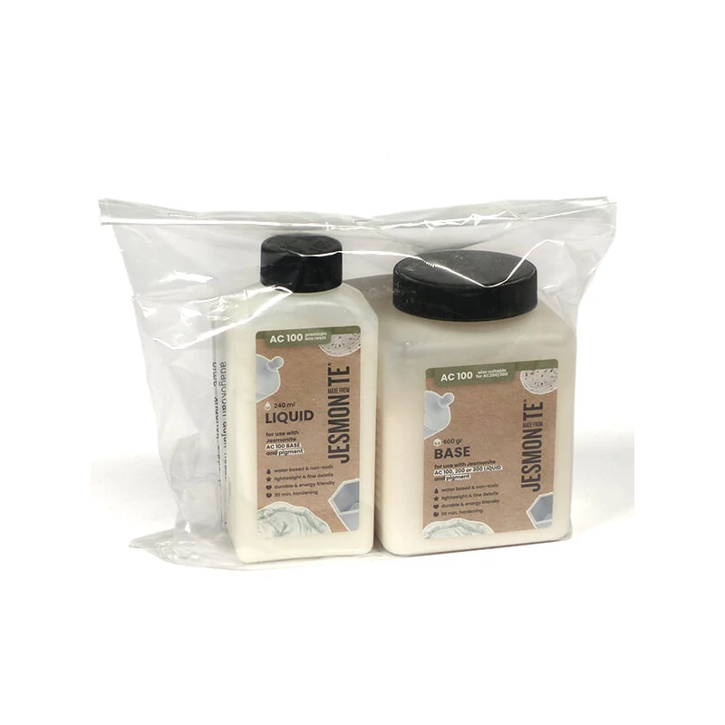 Sistem rășină acrilică Jesmonite AC100 - 240 ml lichid + 600 g pulbere minerală
