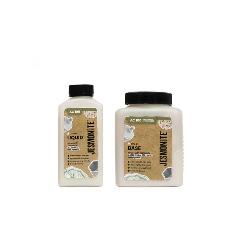 Sistem rășină acrilică Jesmonite AC100 - 240 ml lichid + 600 g pulbere minerală