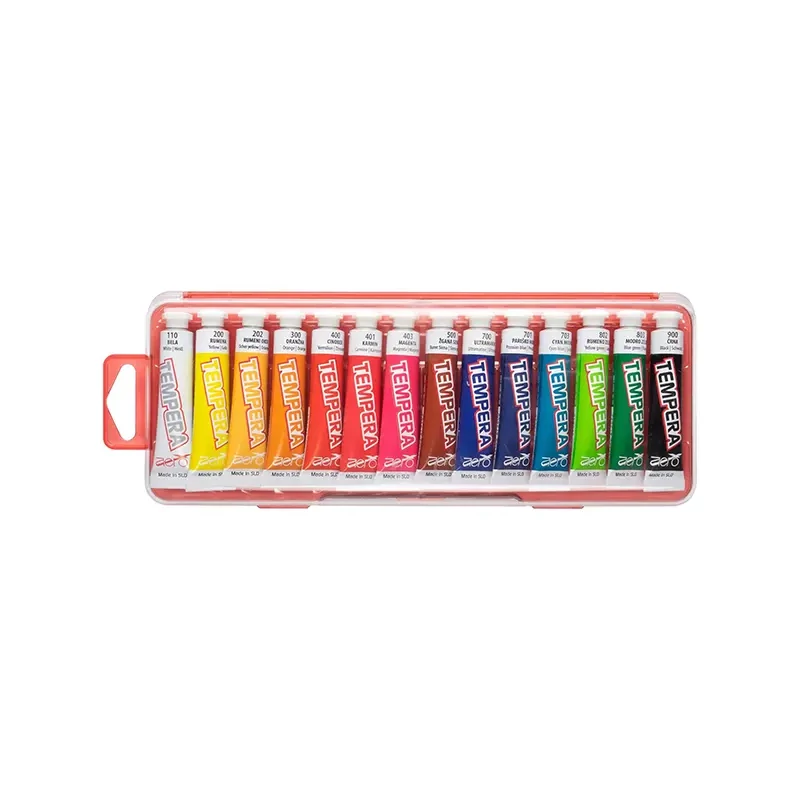 Set de tempera Aero, 14x7,5 ml
