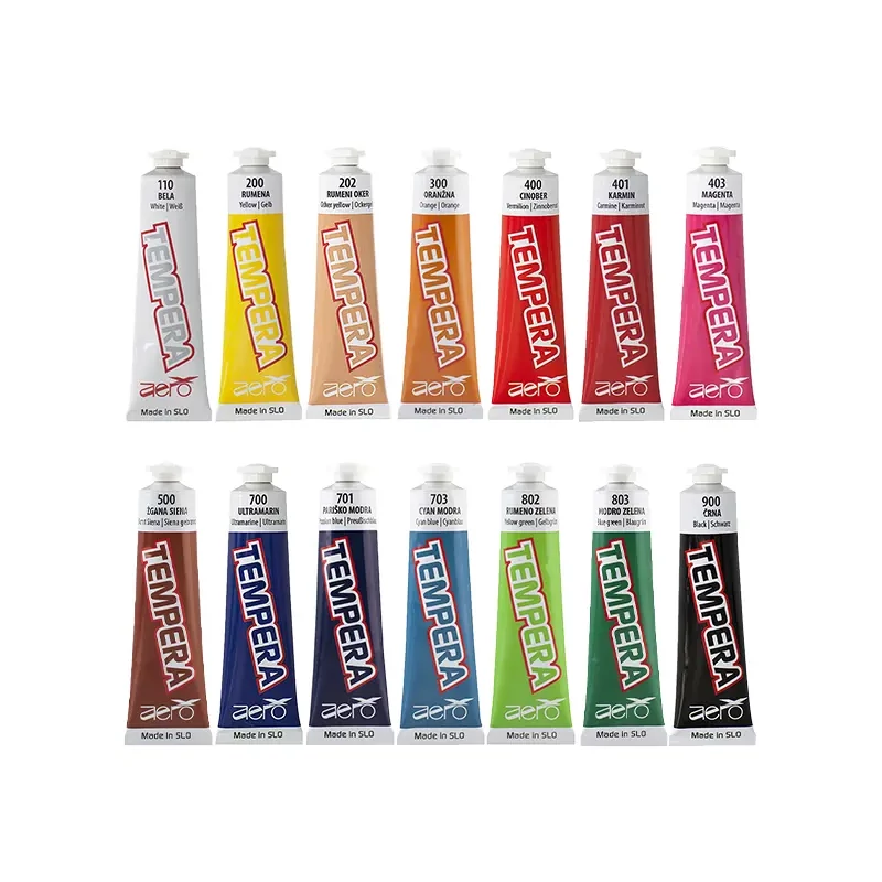 Set de tempera Aero, 14x7,5 ml
