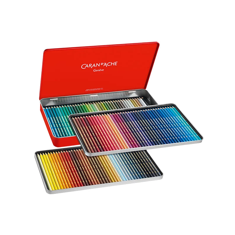 Set creioane acuarelă Caran d'Ache Supracolor Soft - 120 buc