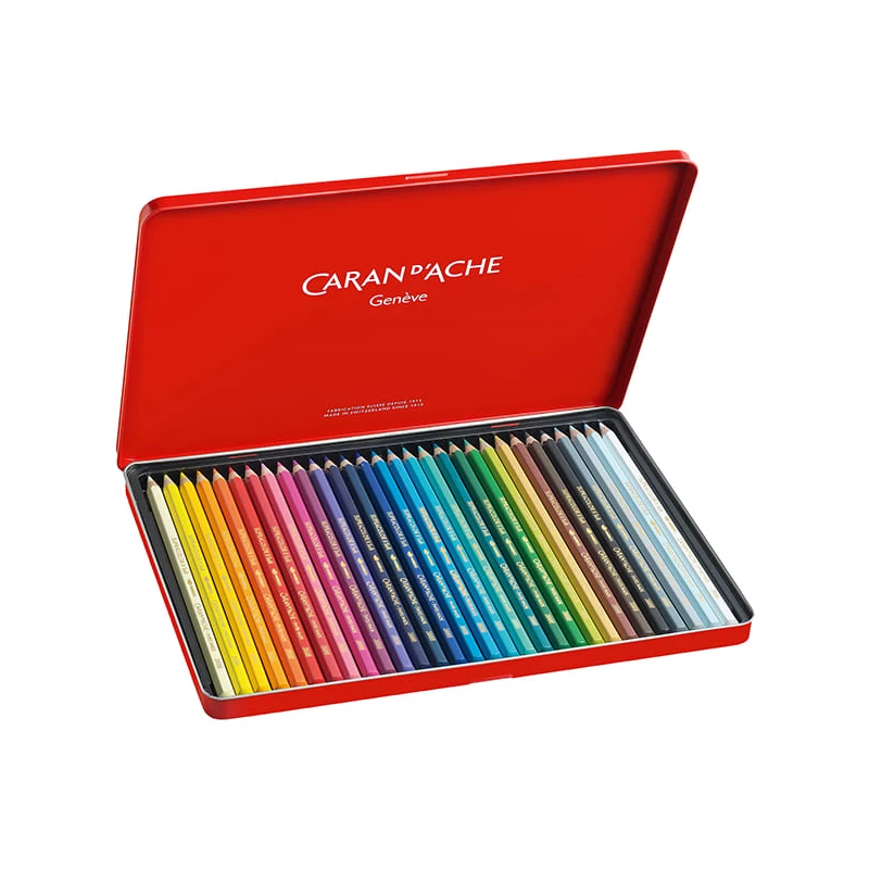 Set creioane acuarelă Caran d'Ache Supracolor Soft - 30 buc