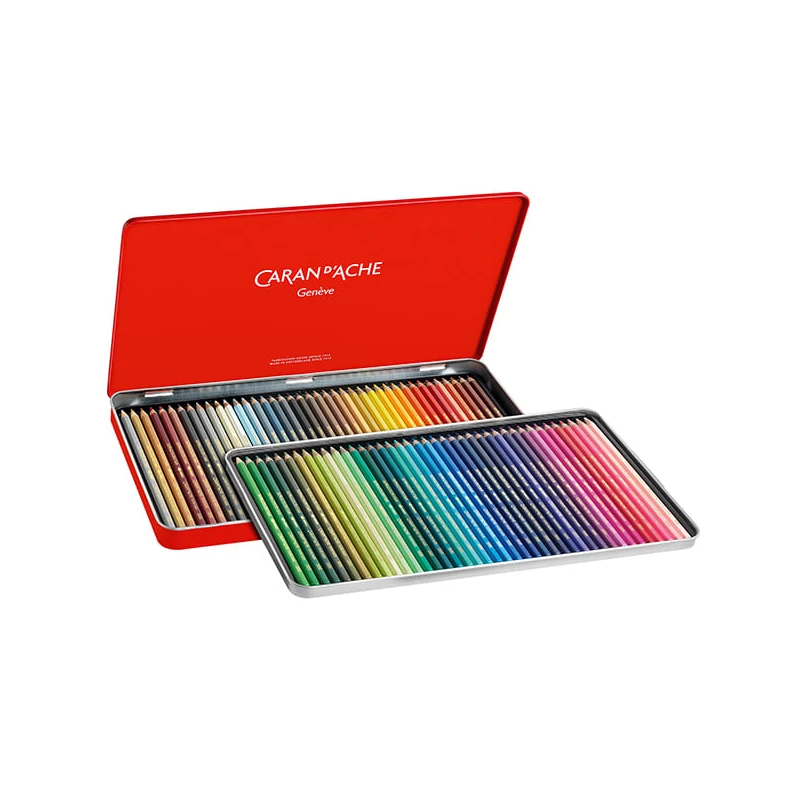 Set creioane acuarelă Caran d'Ache Supracolor Soft - 80 buc
