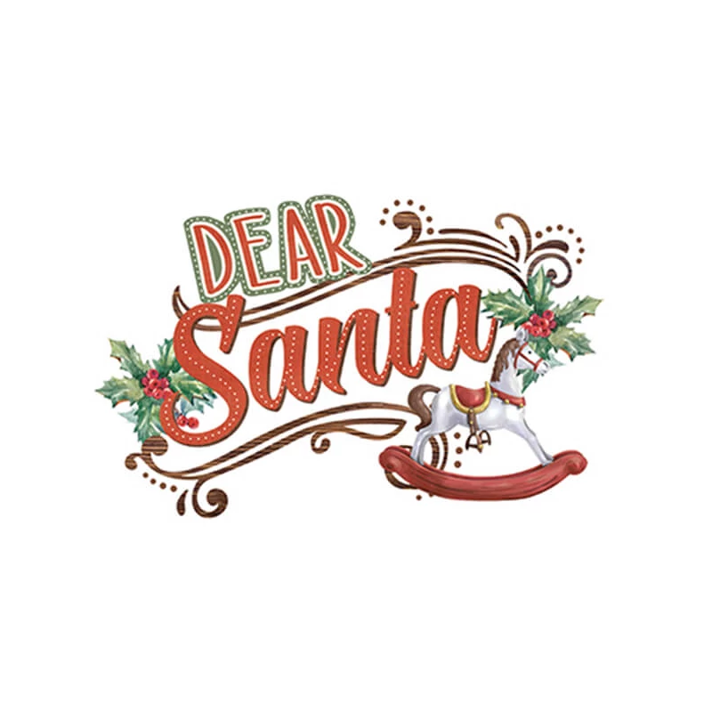 Set de hârtie scrapbook  Ciao Bella, A4, 9 coli - Dear Santa Creative Pad