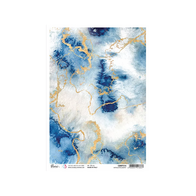 Hârtie de orez, Piuma, A4 - Filosofia Kintsugi