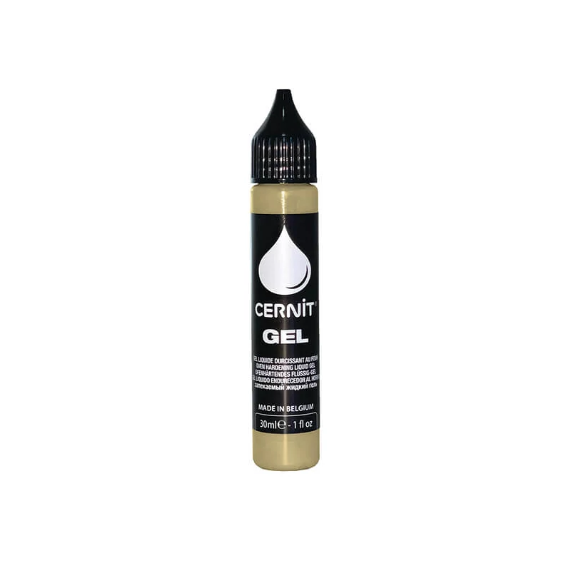 Gel Cernit, plastilină lichidă, 30 ml - auriu
