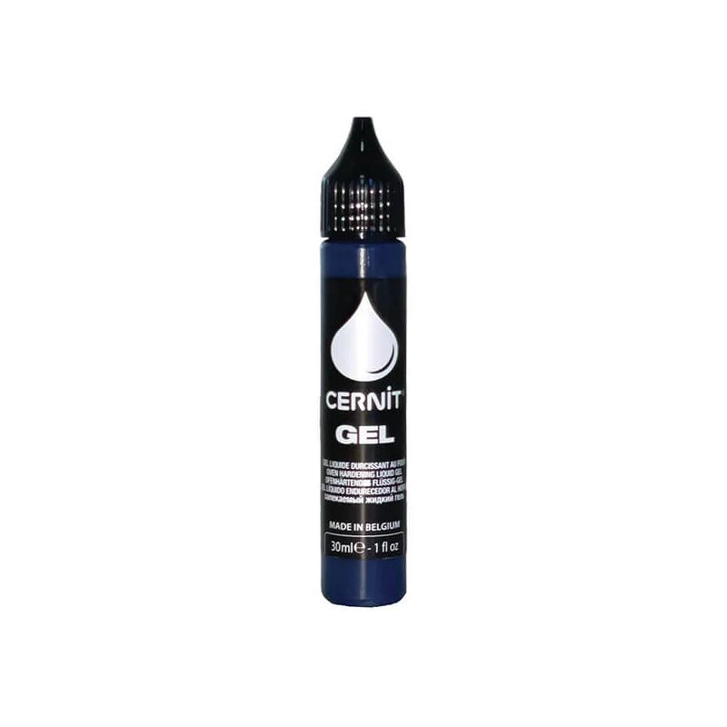 Gel Cernit, Plastilină lichidă lichida, 30 ml - albastru
