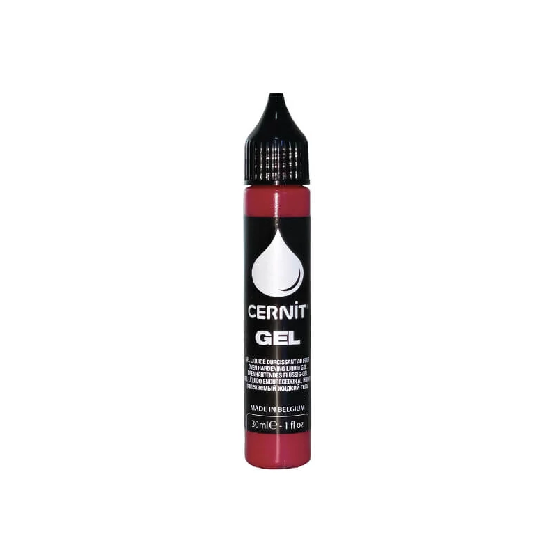 Gel Cernit, Plastilină lichidă lichida, 30 ml - rosu