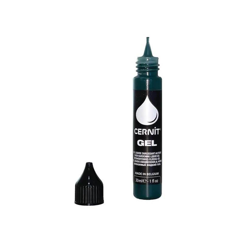 Gel Cernit, Plastilină lichidă, 30 ml - verde