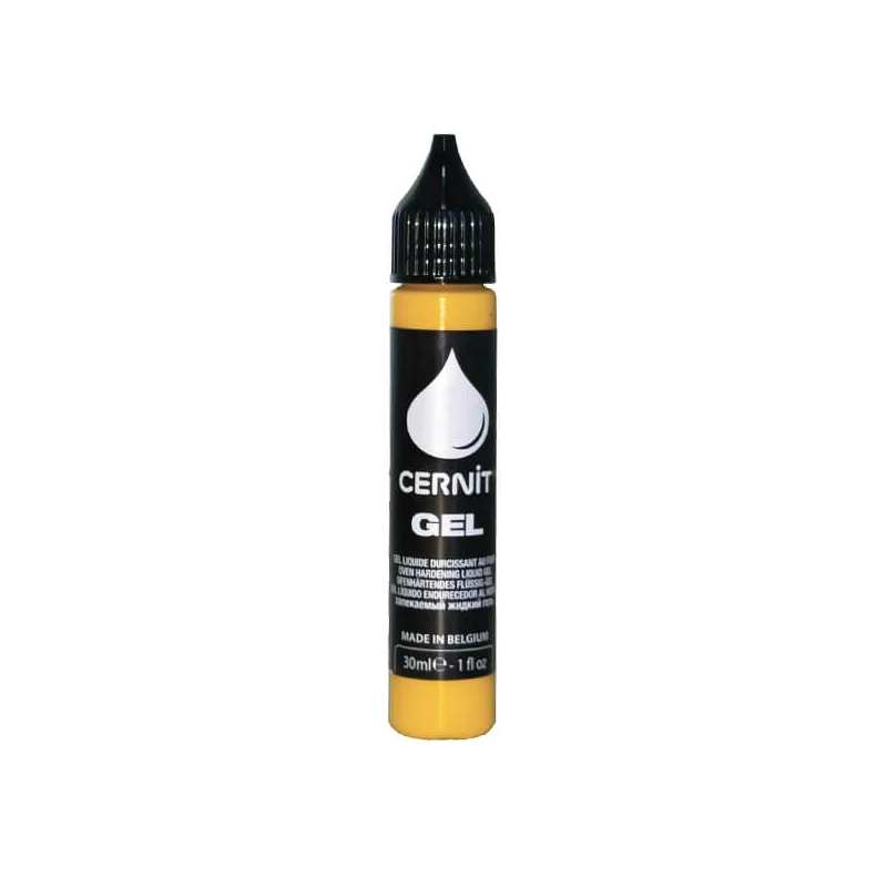 Gel Cernit, Plastilină lichidă lichida, 30 ml - galben
