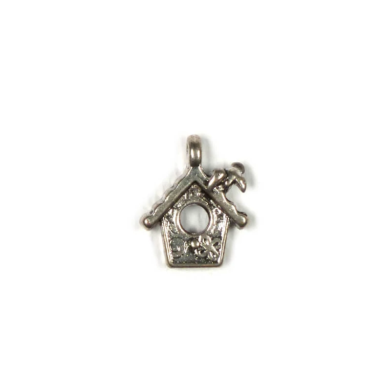 Ornament metalic Charm, 4 buc - casuta pentru pasari