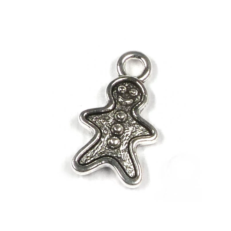 Charm, ornament metalic, 4 buc - Mézike
