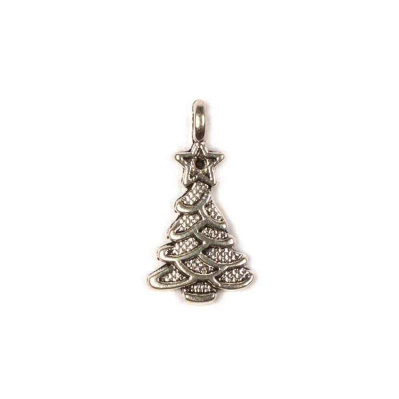 Ornament metalic Charm, 4 buc - pin