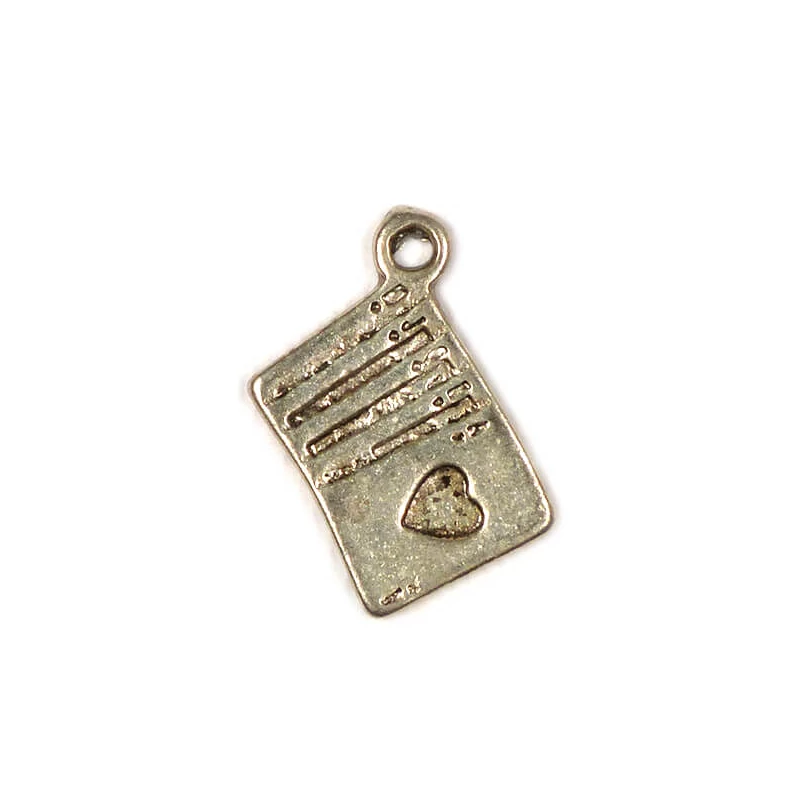 Charm, ornament metalic, 4 cărți