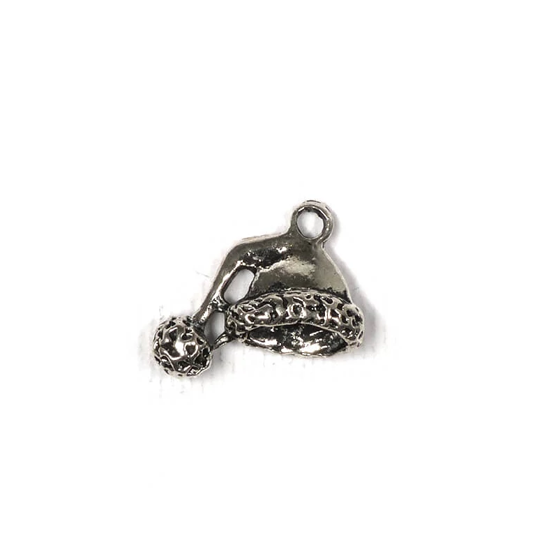 Charm, ornament metalic, 3 buc - capac, 3D