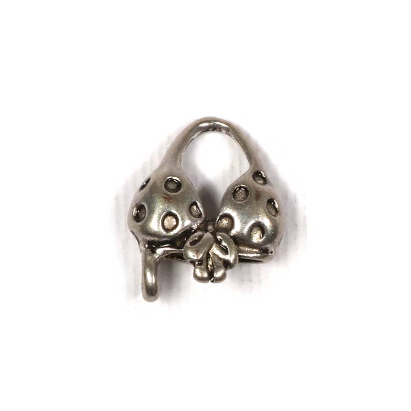 Charm, ornament metalic, 3 buc - top bikini, 3D