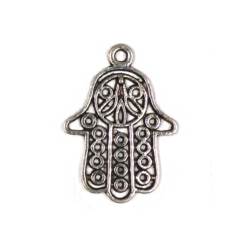 Charm, ornament metalic, 3 buc - Mâna lui Fatima
