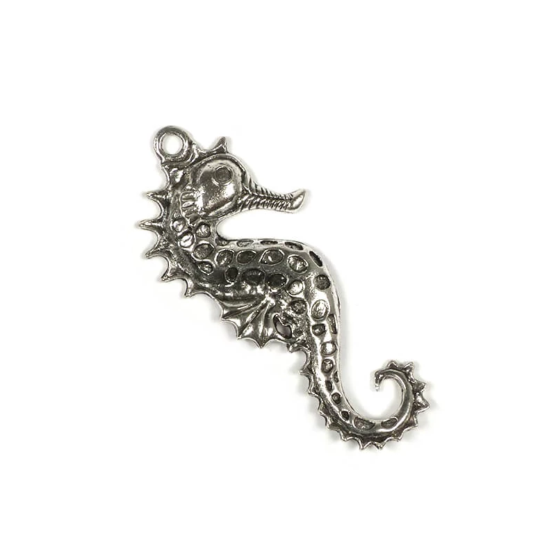 Charm, ornament metalic, 1 buc - cal de mare