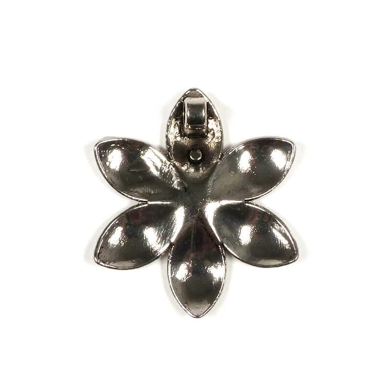Charm, ornament metalic, 1 buc - floare