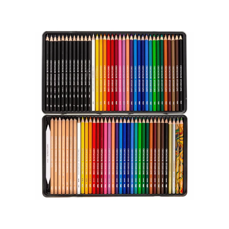 Set creioane pentru desen și schiță Cretacolor Artist Studio - 72 buc