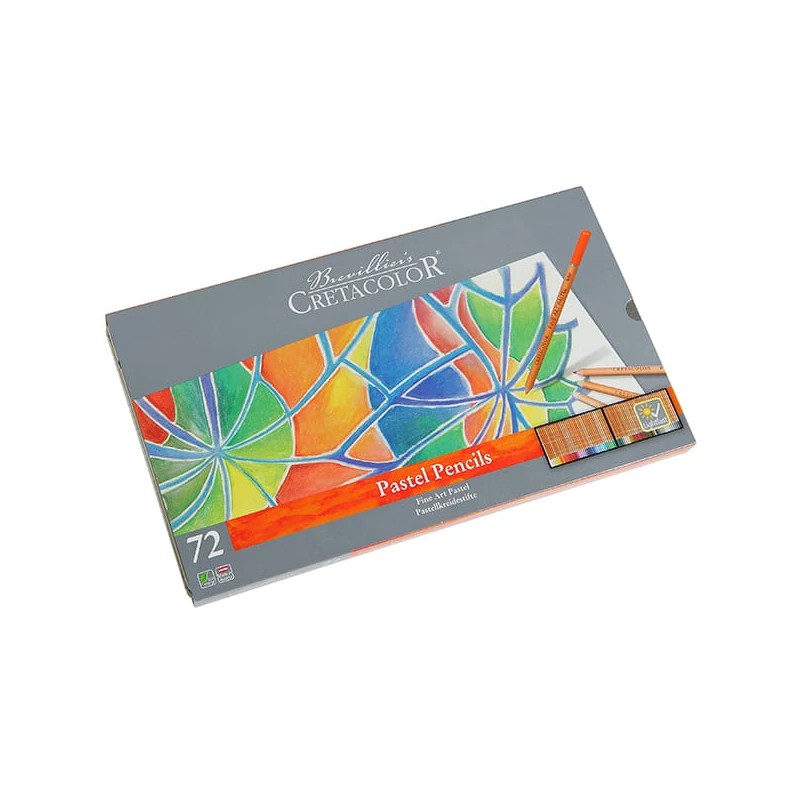 Set creioane Cretacolor Fine Art Pastel  - 72 buc, cutie metalică