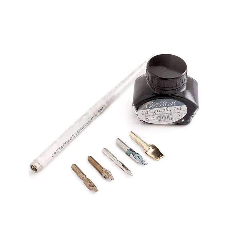 Set de caligrafie Cretacolor, 7 piese