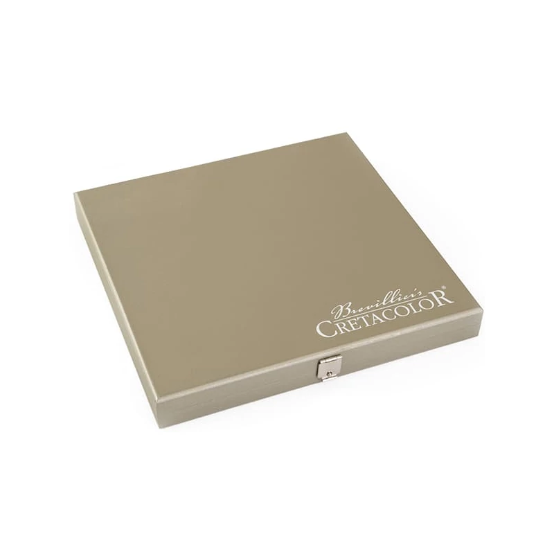 Set de desen și schiță  Cretacolor Passion Box, 25 bucati, cutie din lemn