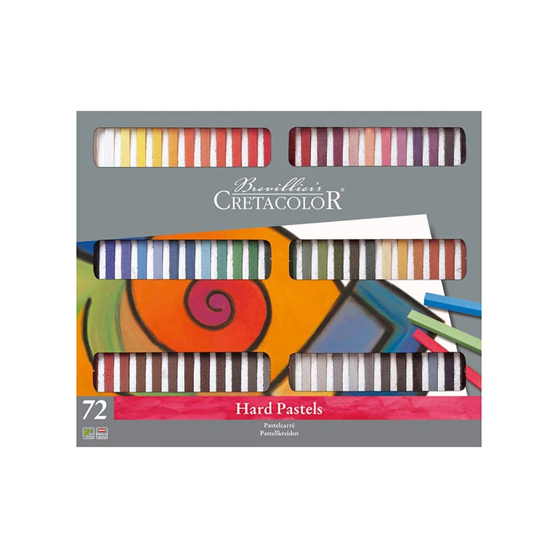 Set crete pastel Cretacolor - 72 buc
