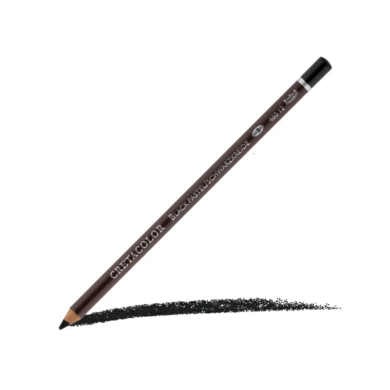 Cretacolor creion pitt - pastel negru, mediu