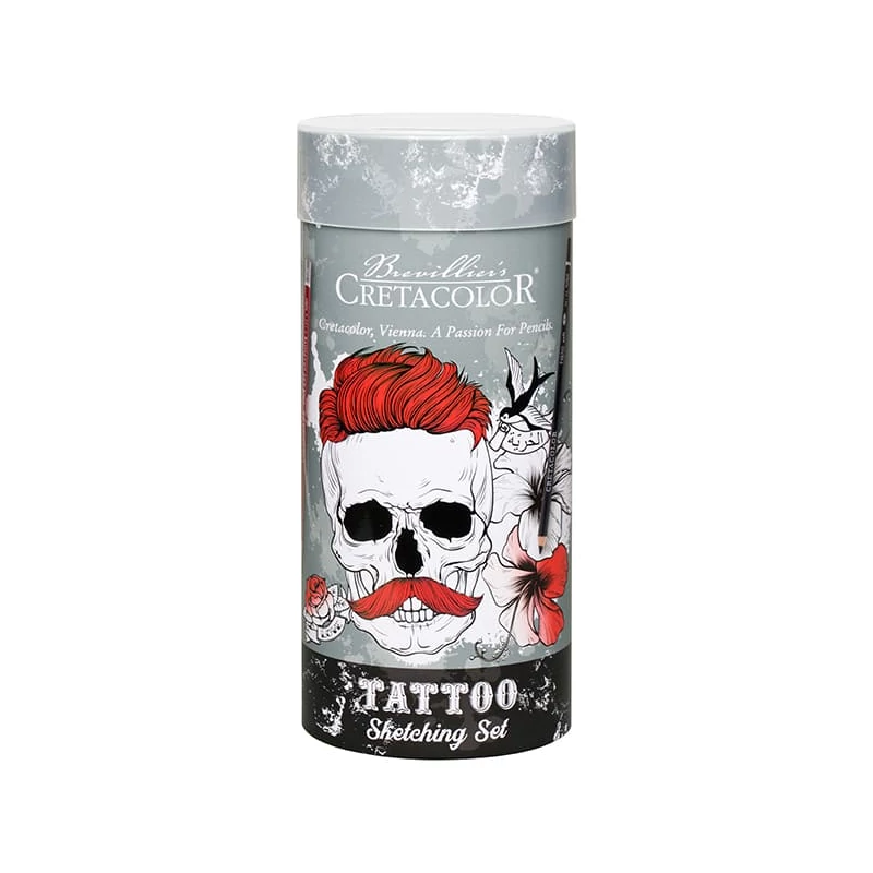  Cretacolor  Tattoo Set de desen și schiță, 14 buc