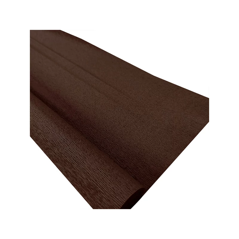 Hârtie creponată, Artistica, 90 g, 50x150 cm - 357 cafea maro boabe