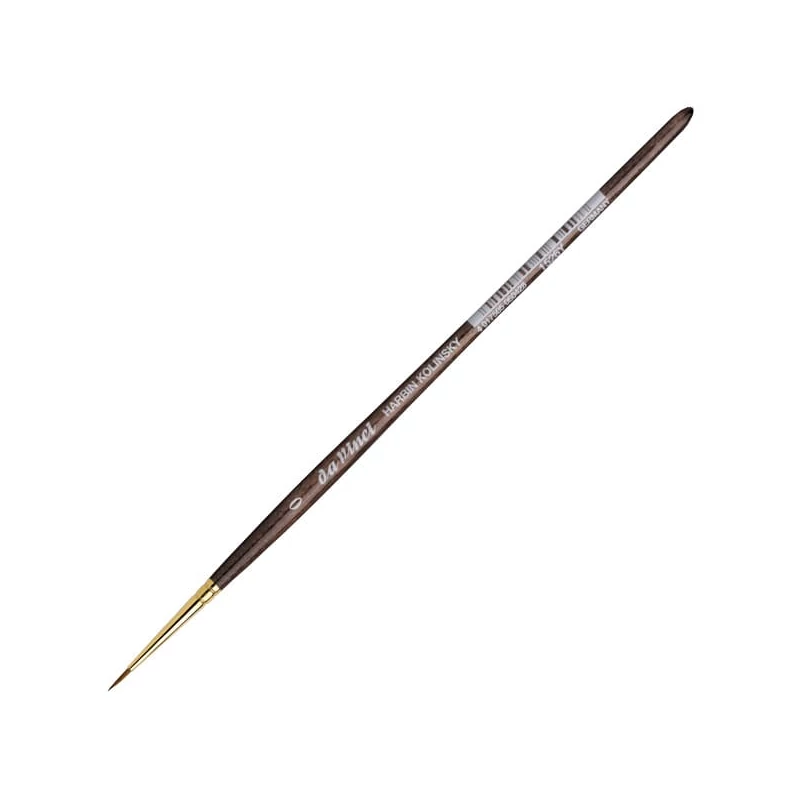 Da Vinci Harbin-Kolinksy 1526Y pensulă rotundă, din păr de jder roșcat - 0